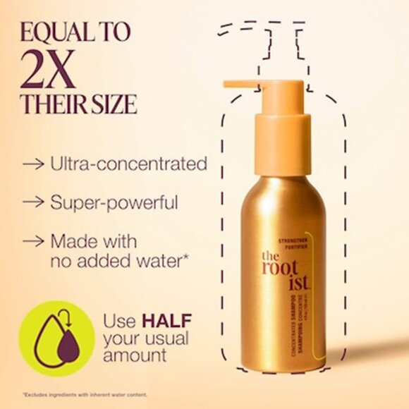 The Rootist Shampoo For Damaged Hair Strengthen Fortifier Concentrated NEW - Picture 2 of 3